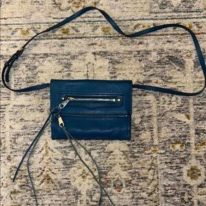 Rebecca Minkoff Blue Leather Crossbody Bag